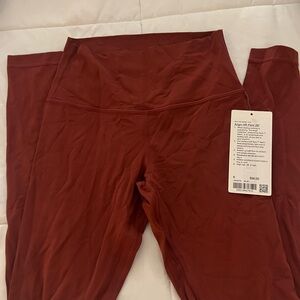 lululemon athletica Red Leggings